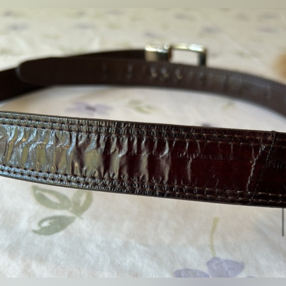 Vintage Genuine Eel Skin Belt - Picture 6 of 13